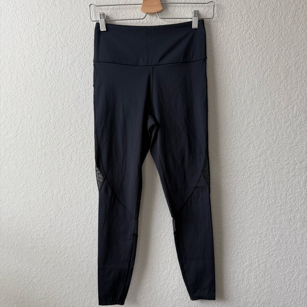 Black Alala Mesh Inset‎ High-Waisted Leggings